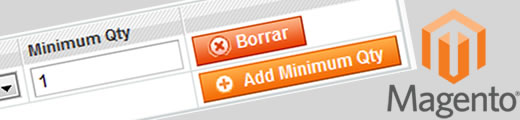 cantidad minima magento configuracion