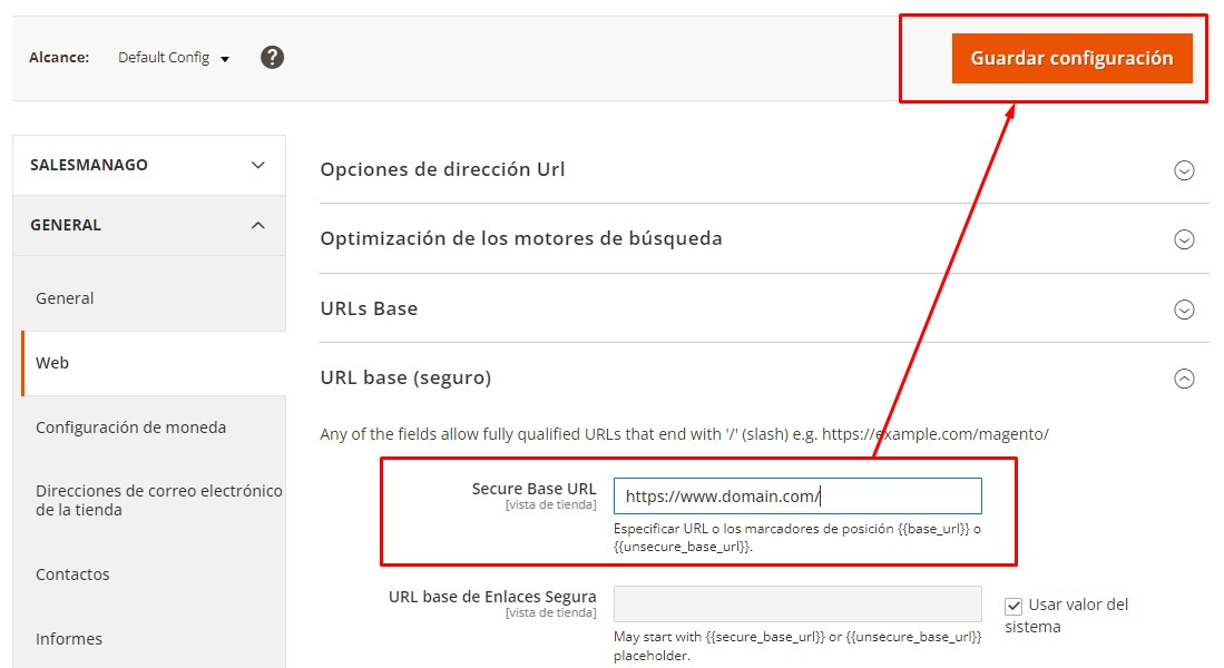 url-tienda-seo-magento